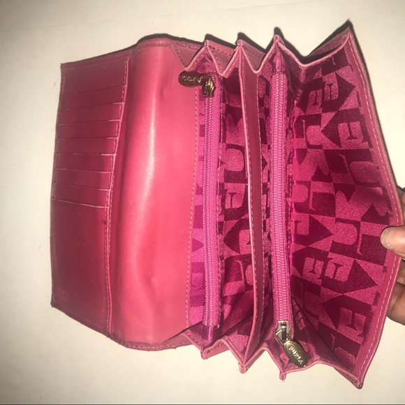Furla pink leather wallet - Picture 3 of 7
